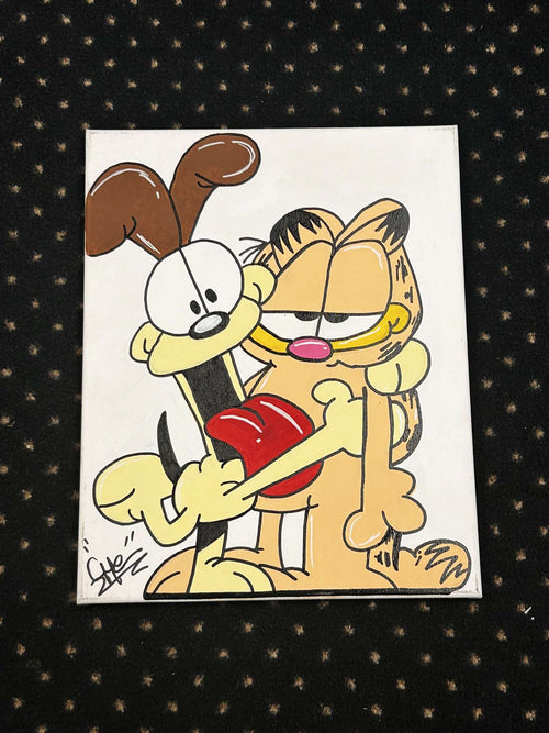 Garfield and odie