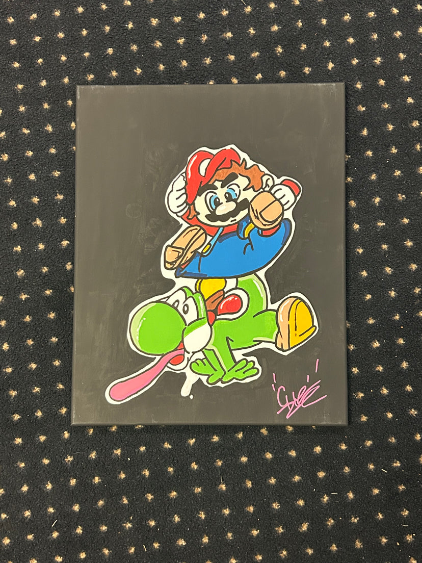 Mario and Yoshi